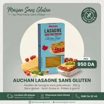Maison Sans Gluten — Auchan Lasagne